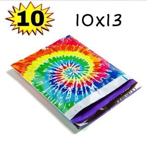 8/$20 Polymailers 10ct 10x13 Poly Mailer Envelope Tie Dye